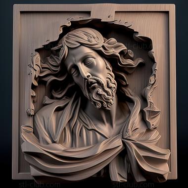 3D model st jesus (STL)